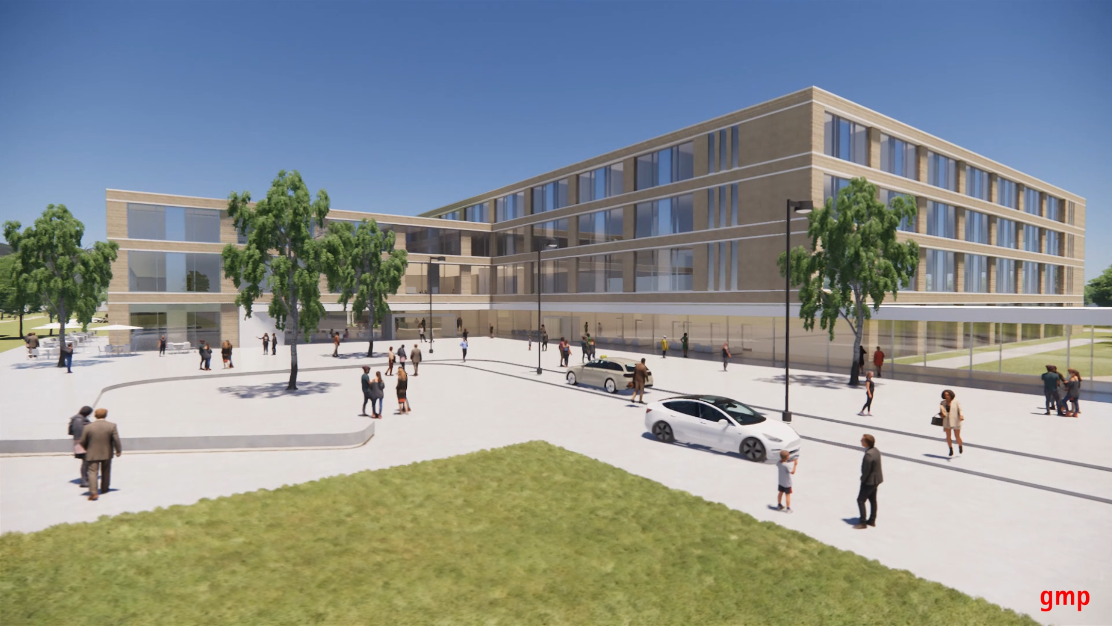 Neubau Achern: Außenperspektive